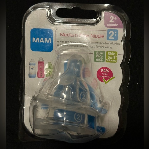 MAM Medium flow nippe 2+ mounts - Picture 1 of 3